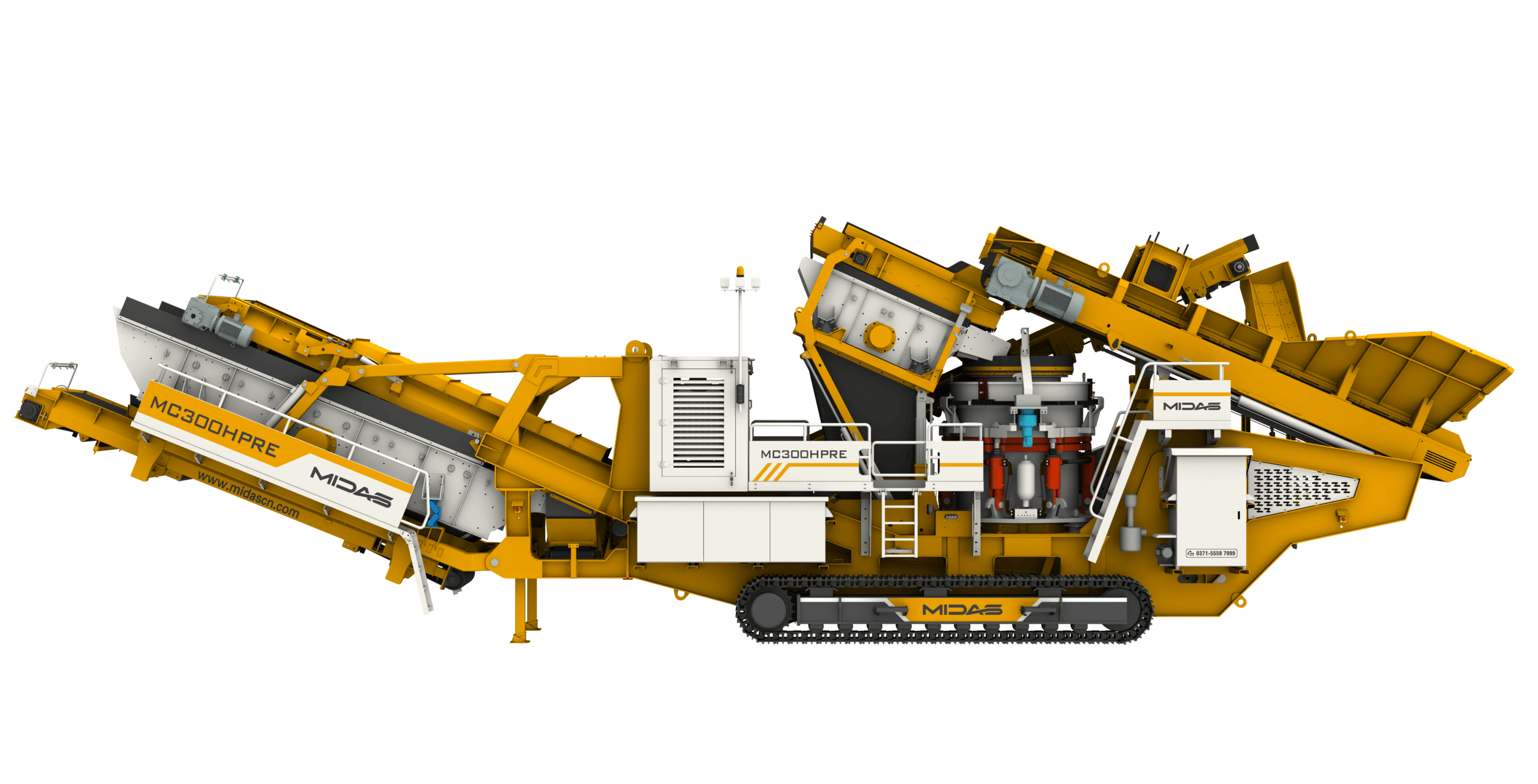 MC300HPRE Mobile Crushing Plant