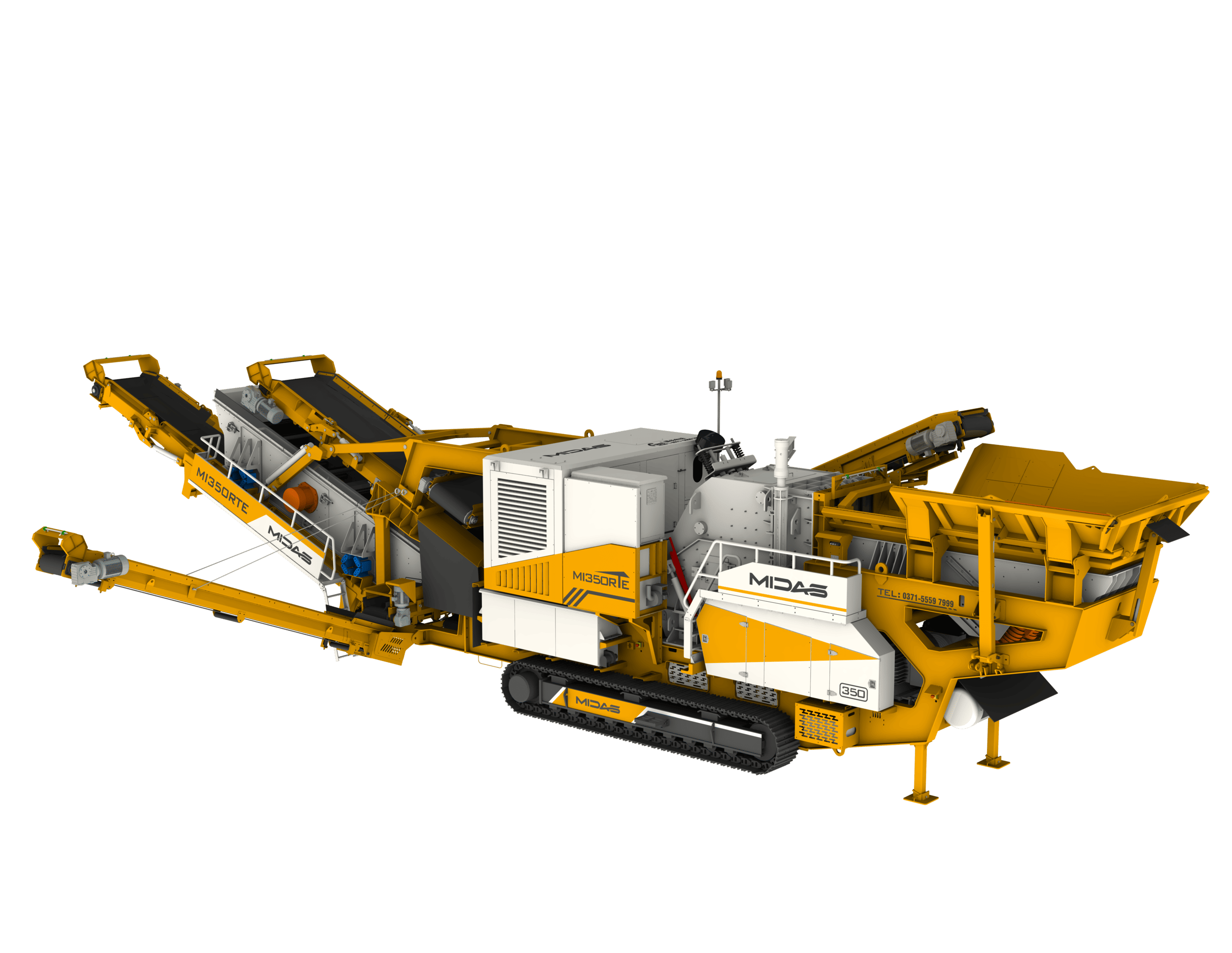 MI350RTE Left Back View