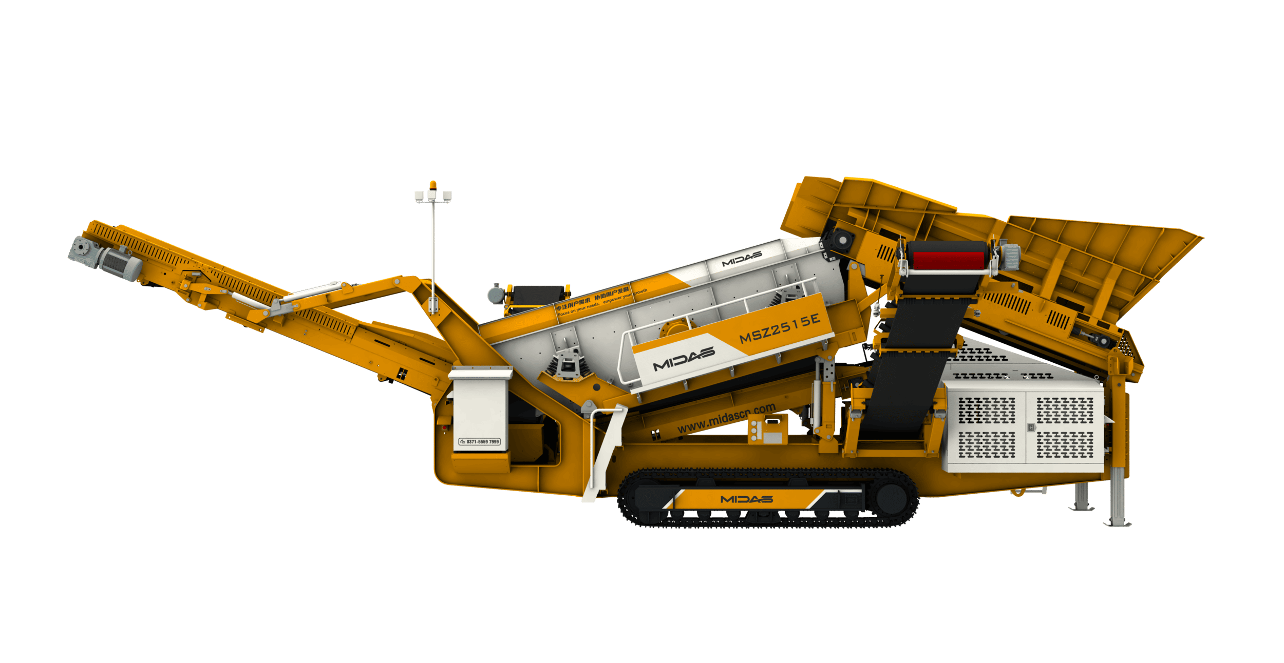 MSZ2515E Mobile Crushing Plant