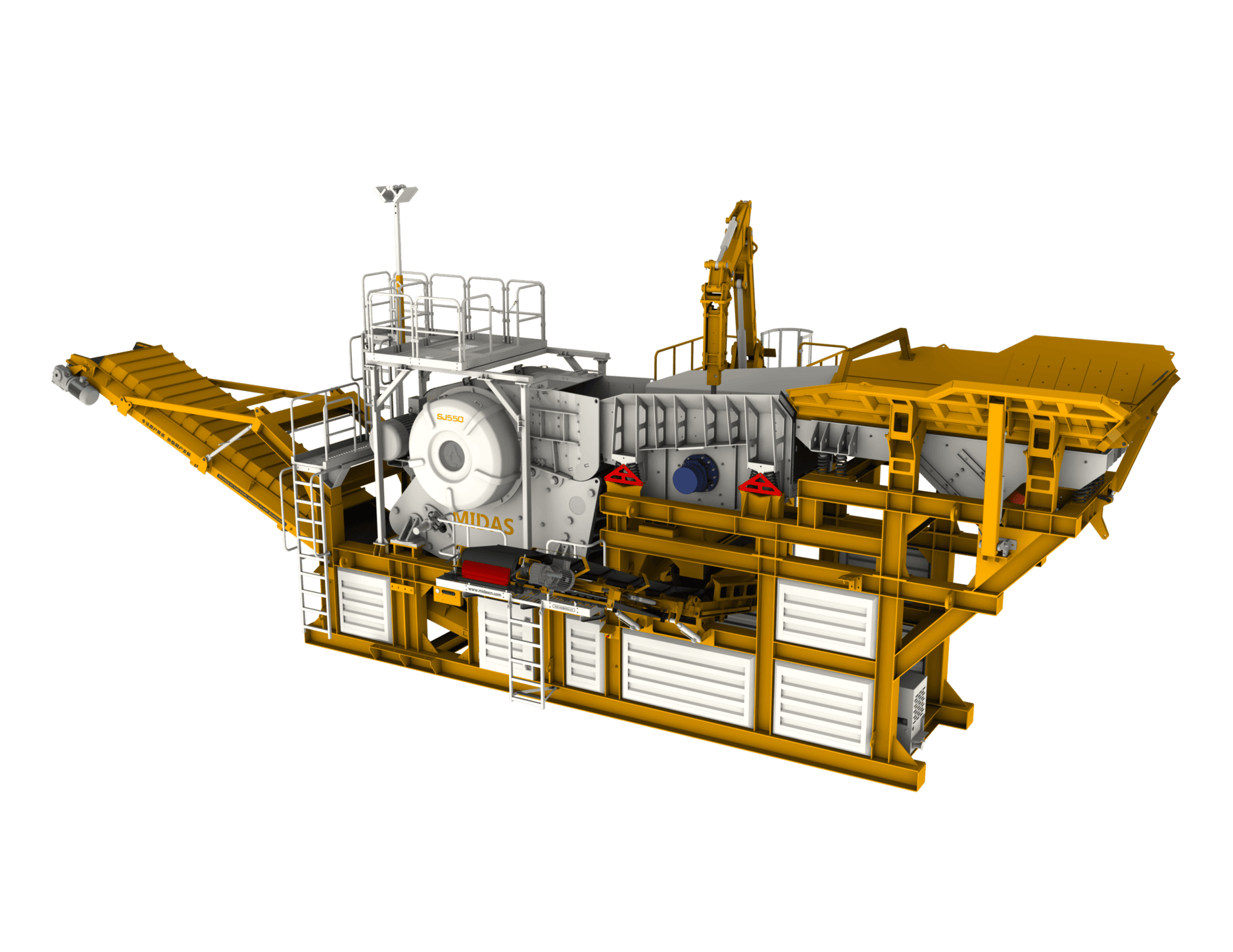 SJ550 Left Back View