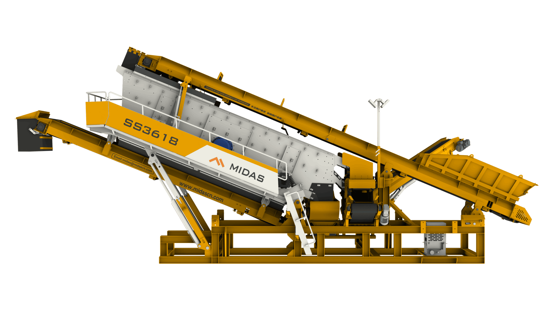 SS3618 Mobile Crushing Plant