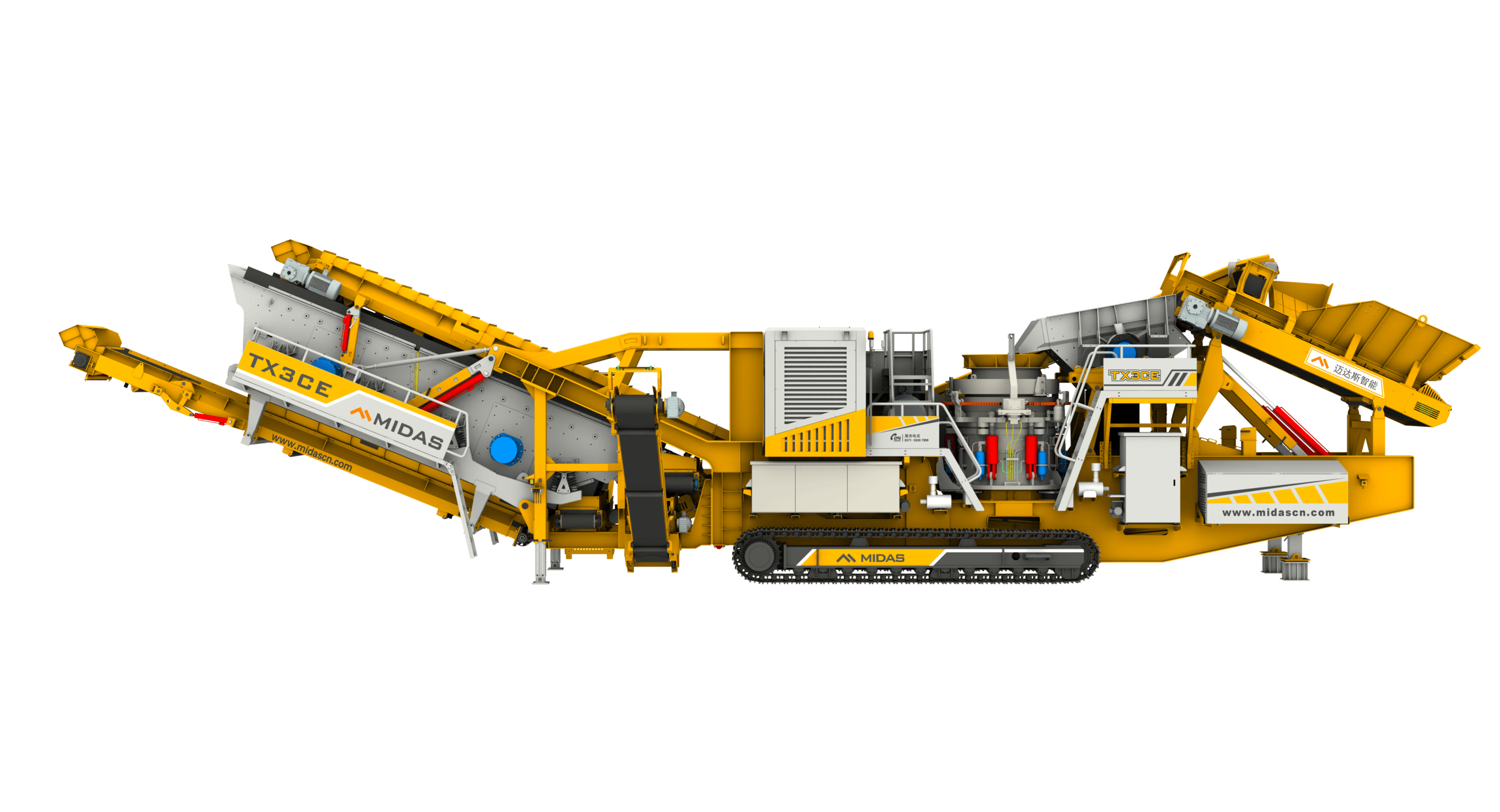 TX3CE Mobile Crushing Plant