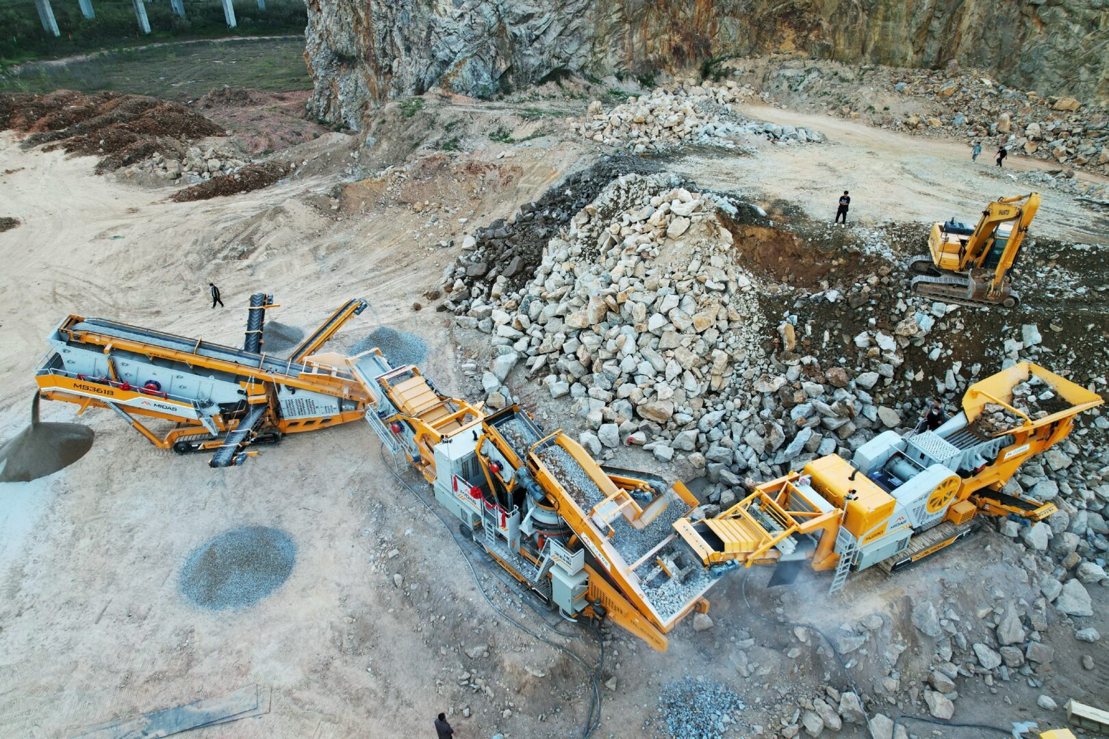 Cement material application case