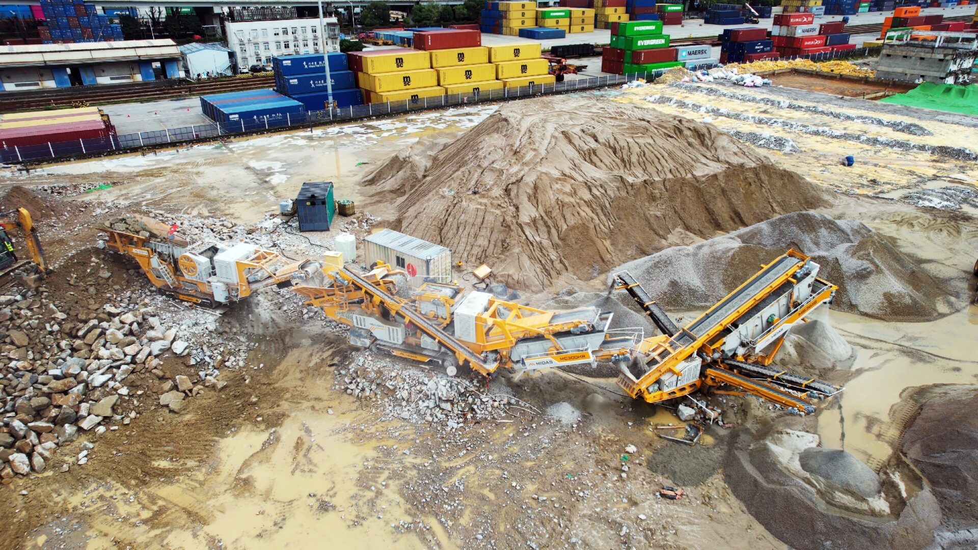 Construction application case
