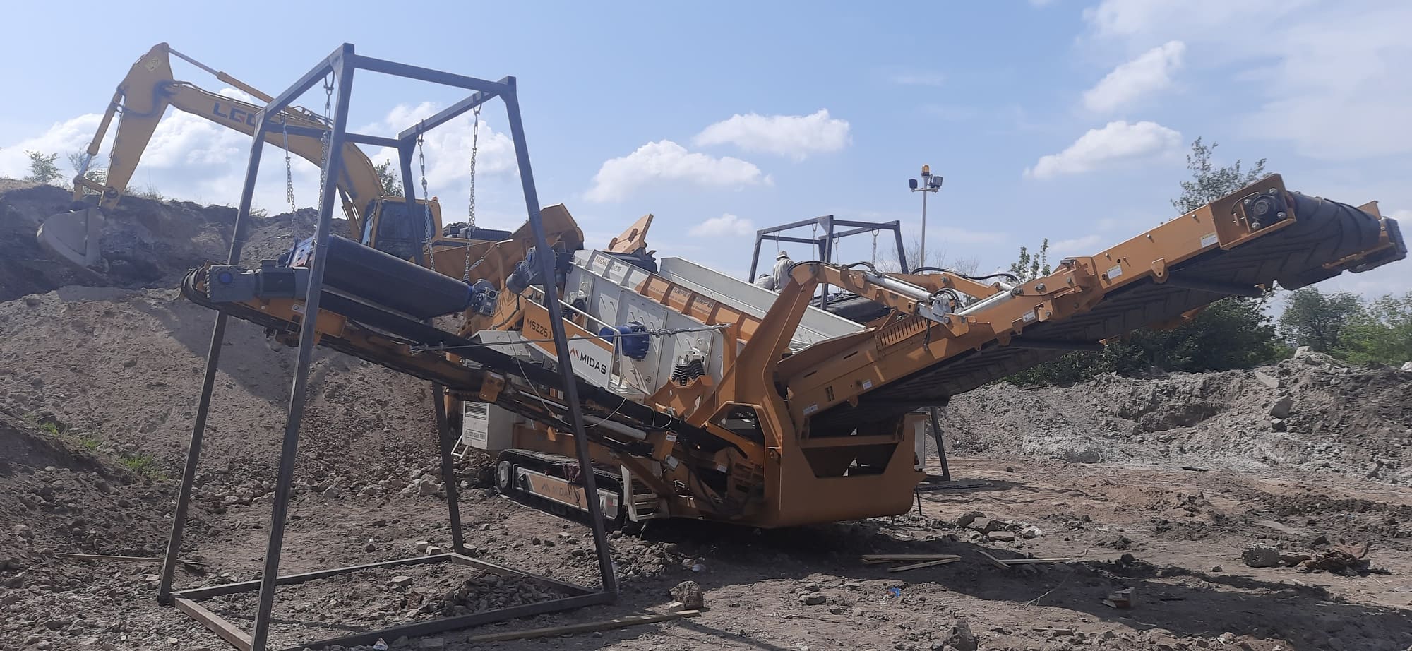 Cement material application case