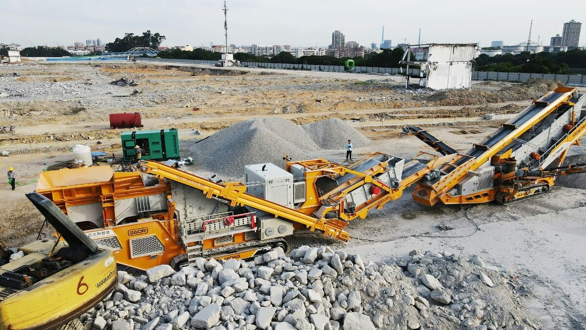 Cement material application case