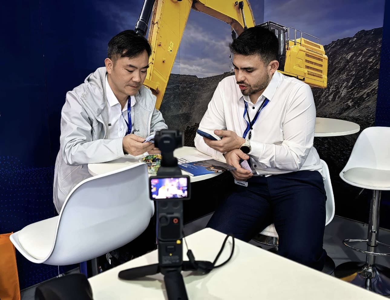 Midas at Exponor Chile Midas Engineering Machinery team at Exponor Chile 2026